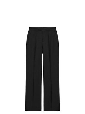 Zara High Waisted Straight Leg  Pants